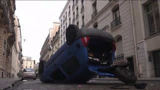 Police ‘lack training’ in handling violent protests across France [upl. by Ellerrad]