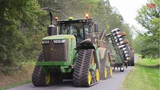 Big Tractors on the Move in Fall Tillage [upl. by John]