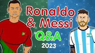 Ronaldo amp Messi QampA Parody [upl. by Zere]