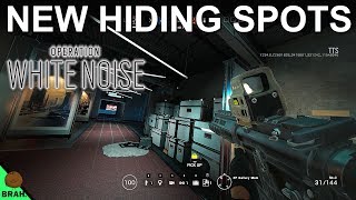 The BEST Tower Hiding Spots  Rainbow Six Siege Operation White Noise [upl. by Gnud]