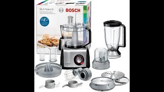 Bosch MultiTalent 8 Foodprocessor  MC812M844 [upl. by Drahcir]