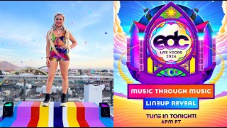 EDC Las Vegas 2024 Lineup Reveal Livestream 🥳 [upl. by Meldoh]