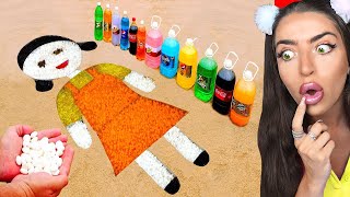 Worlds LARGEST Squid Game vs ORBEEZ vs SODA Challenge [upl. by Osric730]