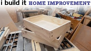 How To Make Drawers The Easy Way  Kitchen Cabinet Build [upl. by Sudderth]