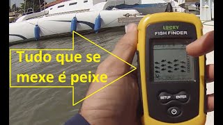 Sonar fish finder ff11081 color vale a pena [upl. by Collbaith]