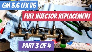 GM 36 LFX V6 Fuel Injector Replacement Part 3 of 4 9th Gen Impala  Others similar [upl. by Keese]