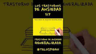 LOS TRASTORNOS DE ANSIEDAD 17  TELOEXPLICO SHORTS [upl. by Chauncey]