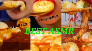 ASMR BOILED EGGS COMPILATION MUKBANGERS SAS  PHAN  NE LETS EAT MONICA MINEE  SARAH [upl. by Dnana162]