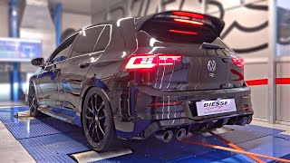 2022 VW Golf 8 R 400HP feat Akrapovic OPF Delete Exhaust  Eventuri Intake  DYNO  Soundcheck [upl. by Eseenaj468]