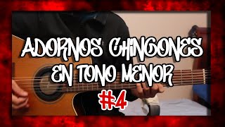 Adornos Chingones 4  Adornos en menor  La menor  Tutorial TABS  Guitarra [upl. by Henley]