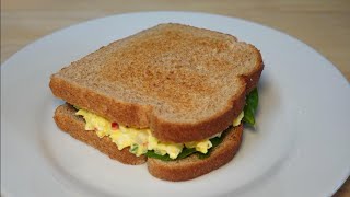 Easy Egg Salad Sandwich [upl. by Lorrac343]