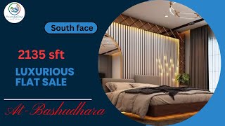 2135 sft luxurious flat sale At Basundhara [upl. by Nanreh841]