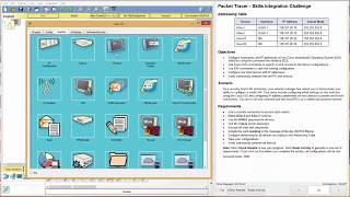 Packet Tracer 2412 Skills Challenge [upl. by Highams]