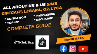 How to Activate UK amp USA Sim in Mobile In 2024  Get UK amp USA Sim in Pakistan  tiktok sims [upl. by Katina]