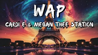 Cardi B  WAP Lyrics feat Megan Thee Stallion [upl. by Conger996]