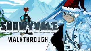 AQW join SnowyVale Walkthrough 121212 Event [upl. by Maia]