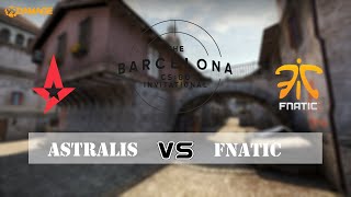 Astralis vs fnatic  ESL Barcelona CSGO Invitational  deinferno Match 22 [upl. by Cheri]