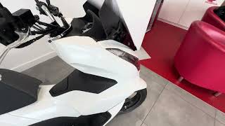 Honda White PCX Available at Grafton Motorcycles Milton Keynes [upl. by Viradis]