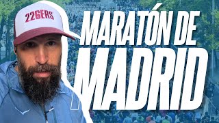 ¡Así vivimos la Maratón de Madrid 2024 🏃 [upl. by Klehm]