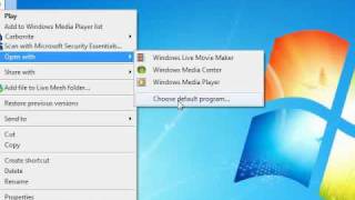 Set Default Programs in Windows 7 [upl. by Cammy]