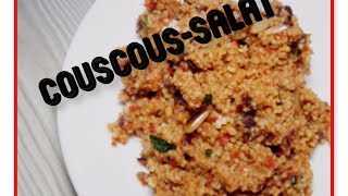 Couscous Salat ♥ lecker ♥ gesund ♥ würzig [upl. by Liahkim609]