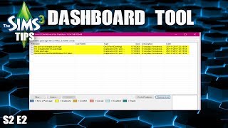 Sims 3 Tips Season 2 Episode 2 Dashboard Tool [upl. by Nnybor]