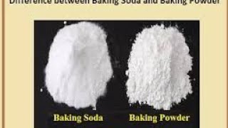 The difference between baking soda and baking powder All you need to know about it [upl. by Mahtal]