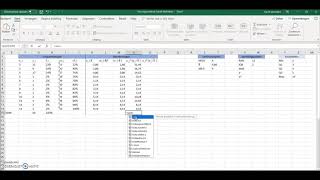 Spreidingsmaten berekenen in Excel [upl. by Ewolram]