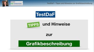 TestDaF – GRAFIKBESCHREIBUNG︱Tipps Hinweise und viele Redemittel [upl. by Leachim]