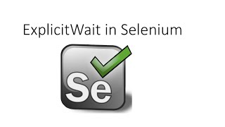 Explicit Wait in Selenium Webdriver [upl. by Cappello134]