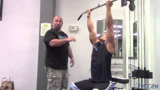 IFBB Mens Physique Pro Jeremy Buendia trains upper lats with Hany Rambod [upl. by Rakabuba]