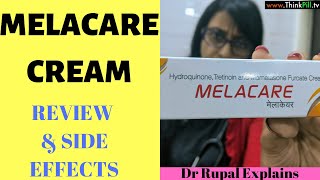 Melacare Cream  Medicine Review Uses amp Side Effects By Dr Rupal  Acne Pimple Scars Treatment [upl. by Clari]