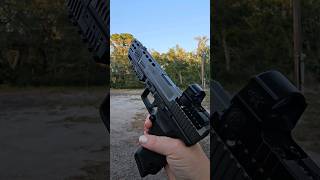 Canik TP9SFX with a Wasatch compensator shes a girthy gal shots guns 2a ppgc racegun pov [upl. by Innavoeg]