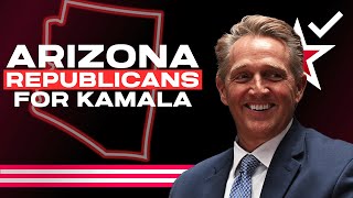 Arizona GOP Senator ENDORSES Kamala Harris for President [upl. by Lucchesi]