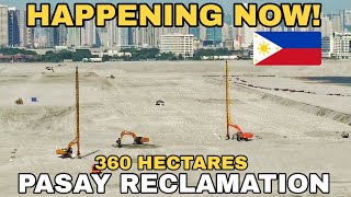 MANILA BAY 360 HECTARES PASAY CITY RECLAMATION PROJECT UPDATE 04182024 [upl. by Ahcarb802]