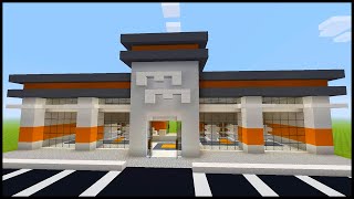 Minecraft How to Build a Mini Market  PART 1 [upl. by Dinin397]