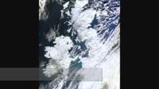 Ireland And Britain From Space Winter 201011 [upl. by Aranaj]