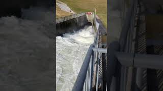 Brookville Indiana Lake Dam Spillway Deadly Rushing Water [upl. by Etnohc]