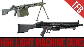 HampKs Light Machine Guns Rare but Effective HK2123 amp HK11 [upl. by Argus39]