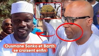 Enfin😱Ousmane Sonko et Barthélemy Diaz se croisent aux funérailles de Mouhamed BA Dione tiéy adin [upl. by Omidyar]