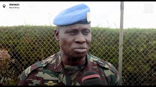 Beni Message du Gén div Khar Diouf Commandant pi de la Force de la MONUSCO [upl. by Samella58]