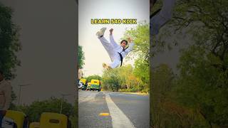 Learn 540 kick‼️easy kick tutorial [upl. by Nnelg]