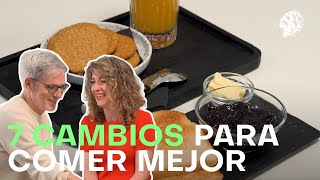 Siete cambios sin sufrimiento para comer más sano del desayuno a la cena  EL COMIDISTA [upl. by Scandura]