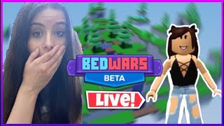 🔴 Roblox Bedwars LIVE 🔴  Playing Bedwars with ViewersBedwars Custom Matches [upl. by Enerehs]