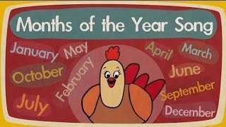 Months of the Year Song  The Singing Crayons [upl. by Andra191]