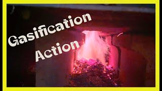 Firing the Gasification Wood Boiler Part 2 [upl. by Oranneg623]