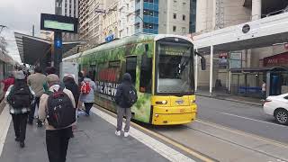 Adelaide Railway Station Tram Stop tram [upl. by Uase195]