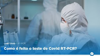 Como é feito o teste de Covid RTPCR [upl. by Aronek]