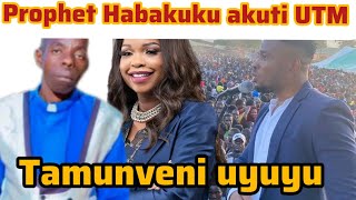 Prophet Habakuku wayamba Ndale😳😳😳😳 Tamunveni akukambatu Za UTM [upl. by Lannie461]