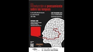 Curso Introducción al pensamiento sobre las lenguas 8va sesión [upl. by Linoel]